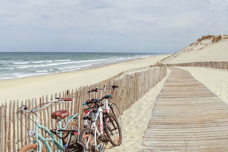 Atlantikküste - Vélodyssée von La Rochelle nach Bordeaux